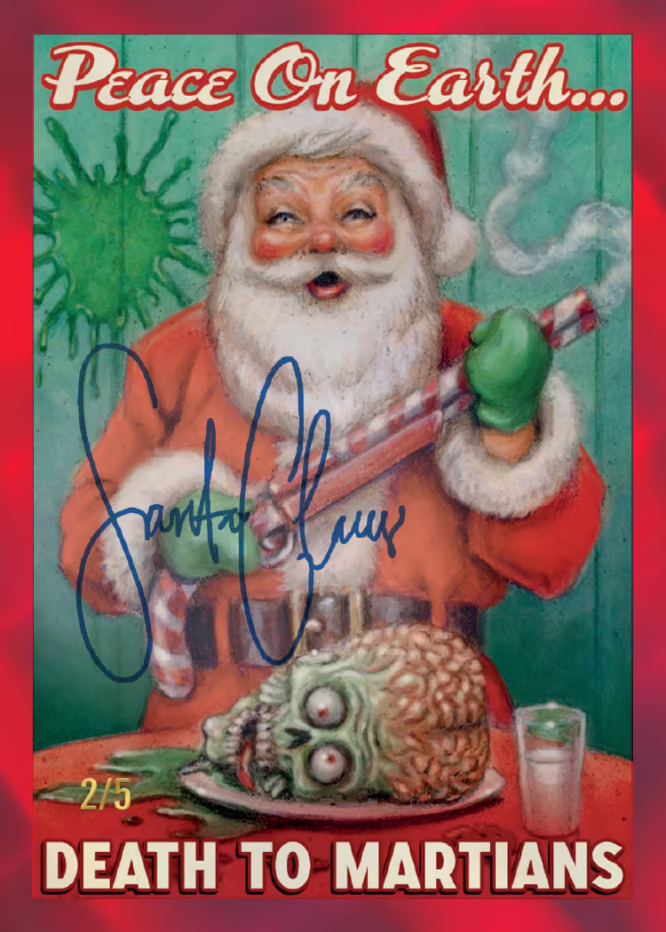 2026 Topps Mars Attacks Christmas Hobby Box for sale — Trace n Chase USA